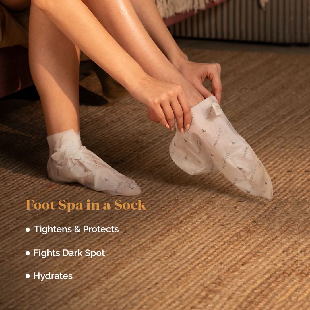 Foot Hydration Socks - LuxaDerme