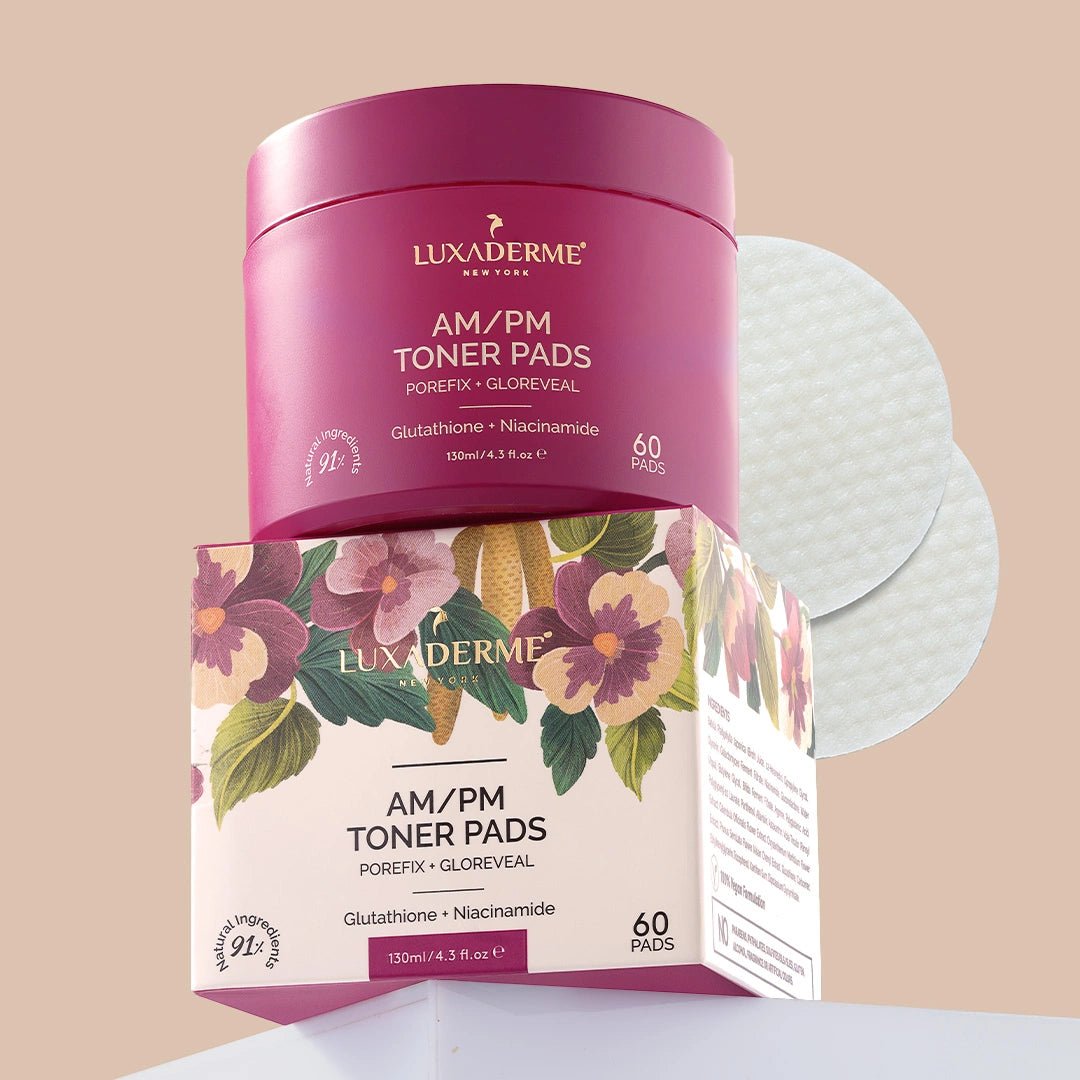 AM/PM Toner Pads  LuxaDerme