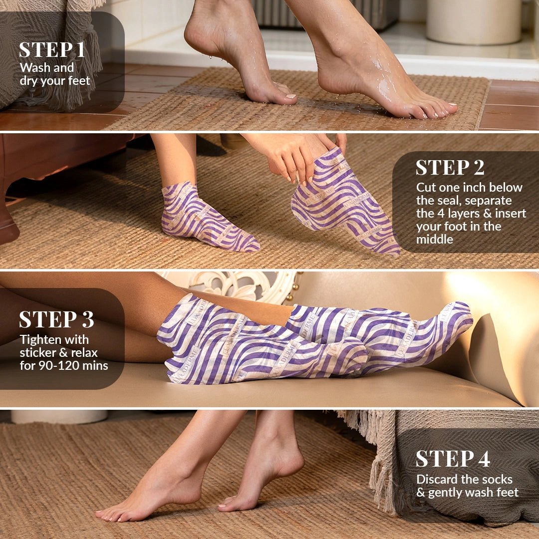 Foot Peeling Mask - Pack of 2