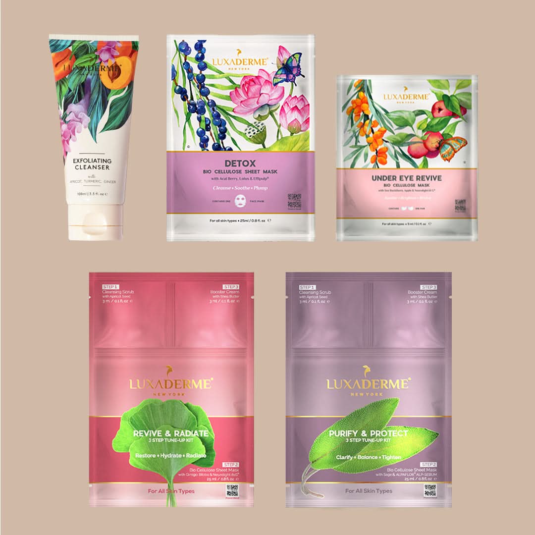 Korean Skincare Combo for Face - LuxaDerme