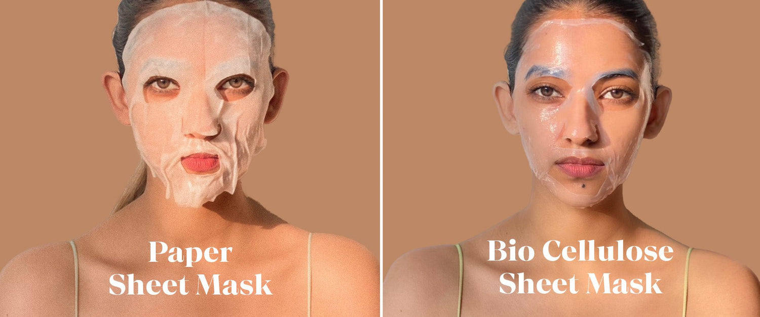 Paper Sheet Mask or Bio Cellulose Sheet Mask