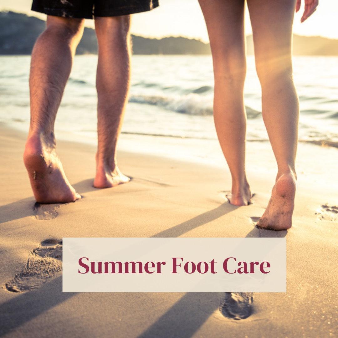How to take care of your feet this summer? - LuxaDerme