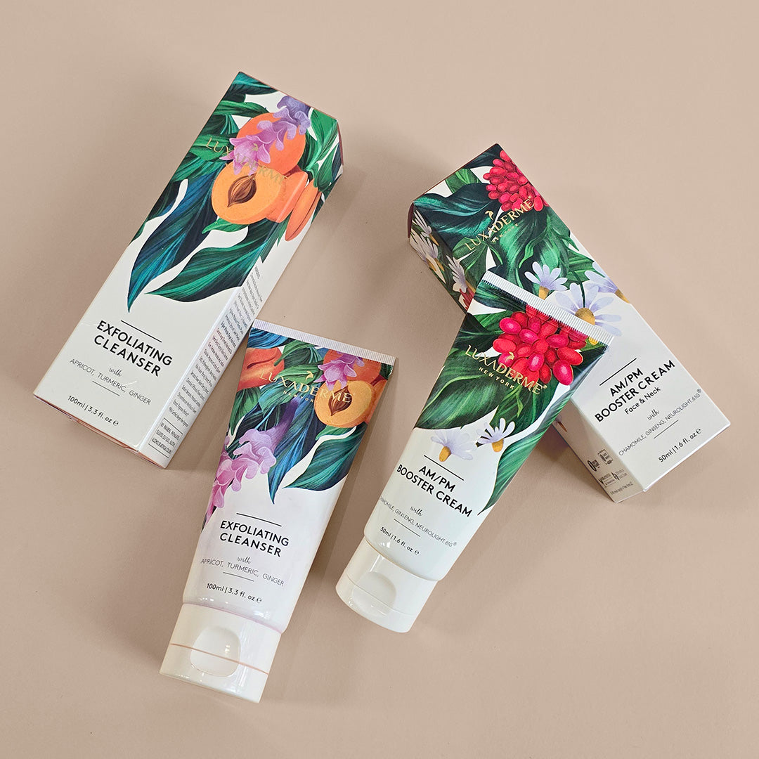 Daily Face Cleanser &amp; Moisturizer Duo
