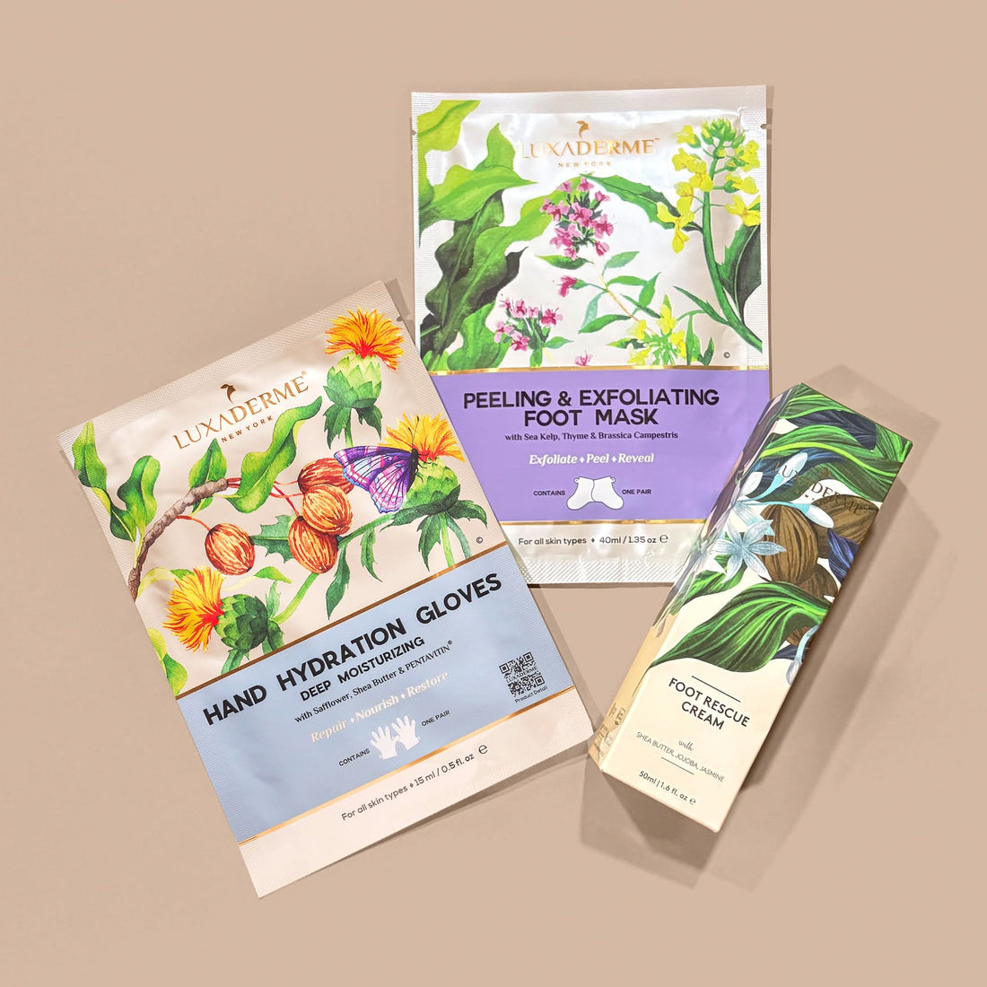 Hand & Foot Care Trio - LuxaDerme