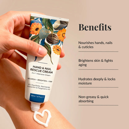 Hand &amp; Nail Rescue Cream