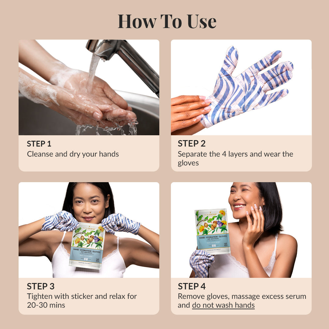 Deep Moisturizing Hand Hydration Gloves