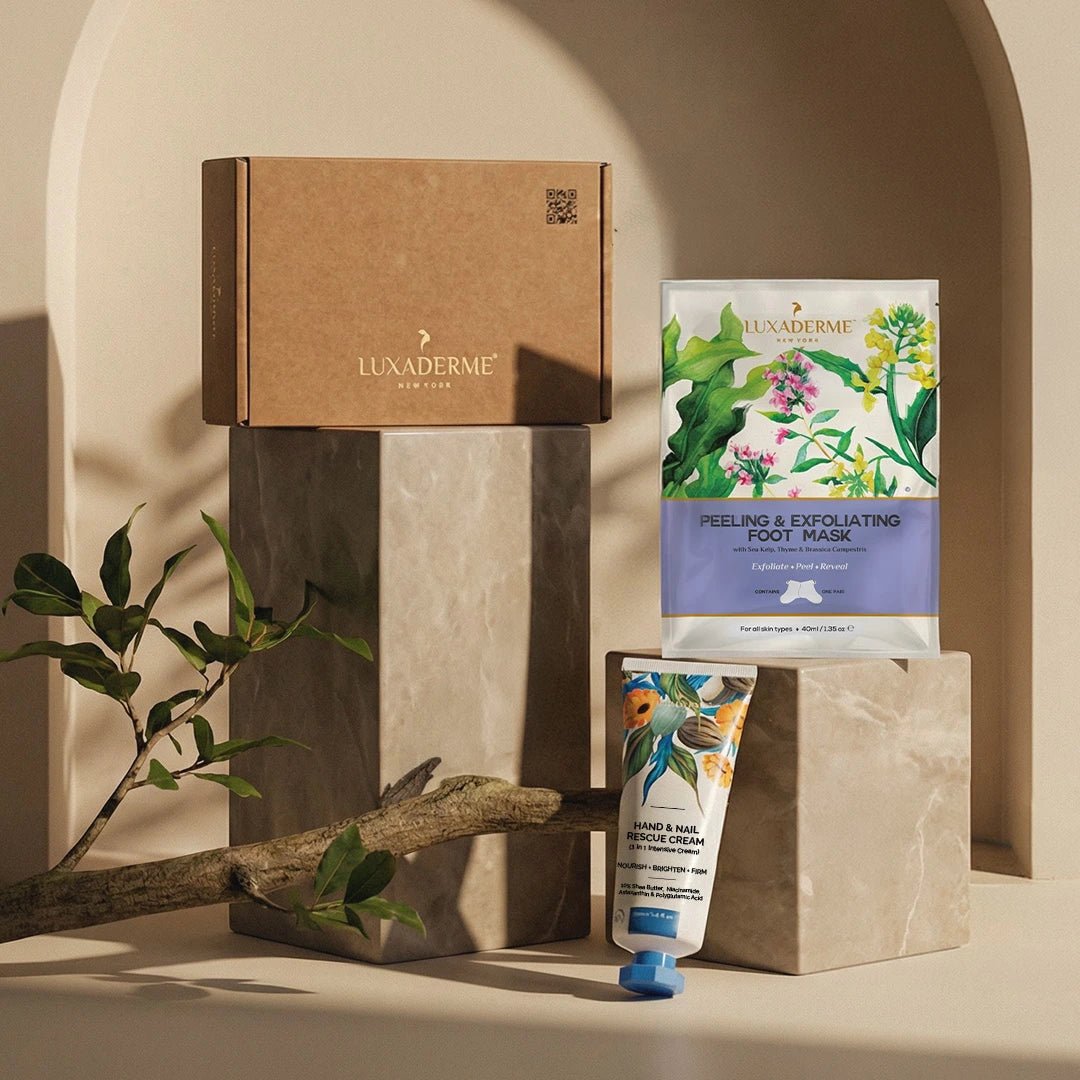 Hand Cream &amp; Foot Peel Duo