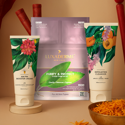 Navratri Clear Skin Kit - LuxaDerme