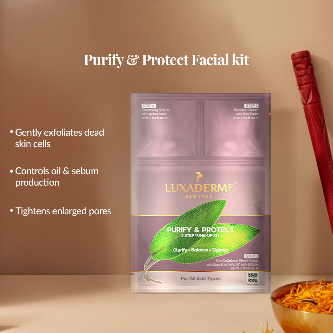Navratri Clear Skin Kit - LuxaDerme